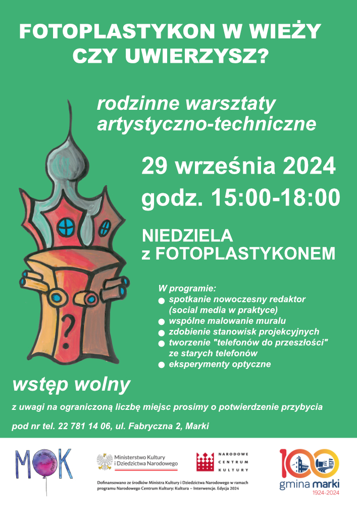 FOTOPLASTYKON plakat projekt