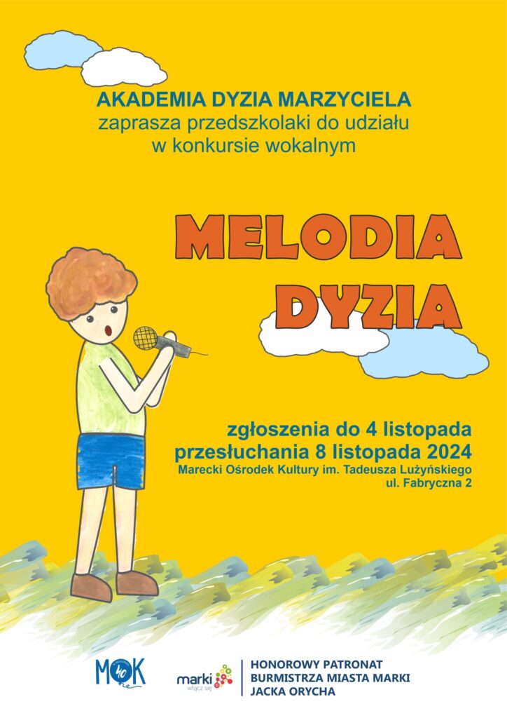 MELODIA DYZIA plakat