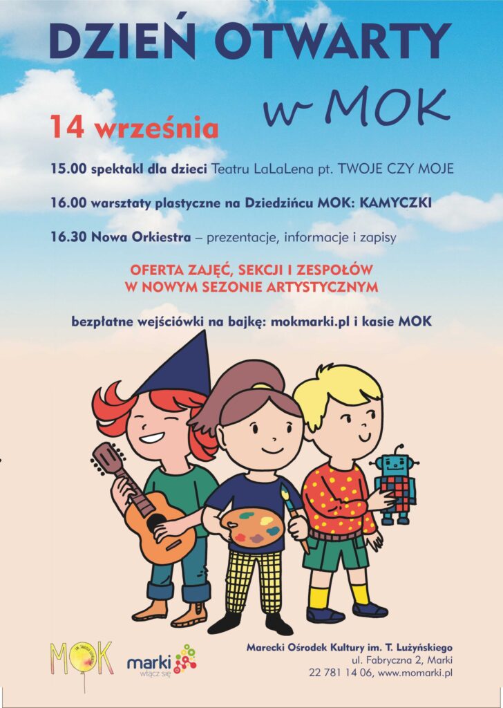 DZIEŃ OTWARTY plakat
