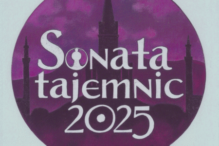 sonata tajemnic logo rozowo fioletowe