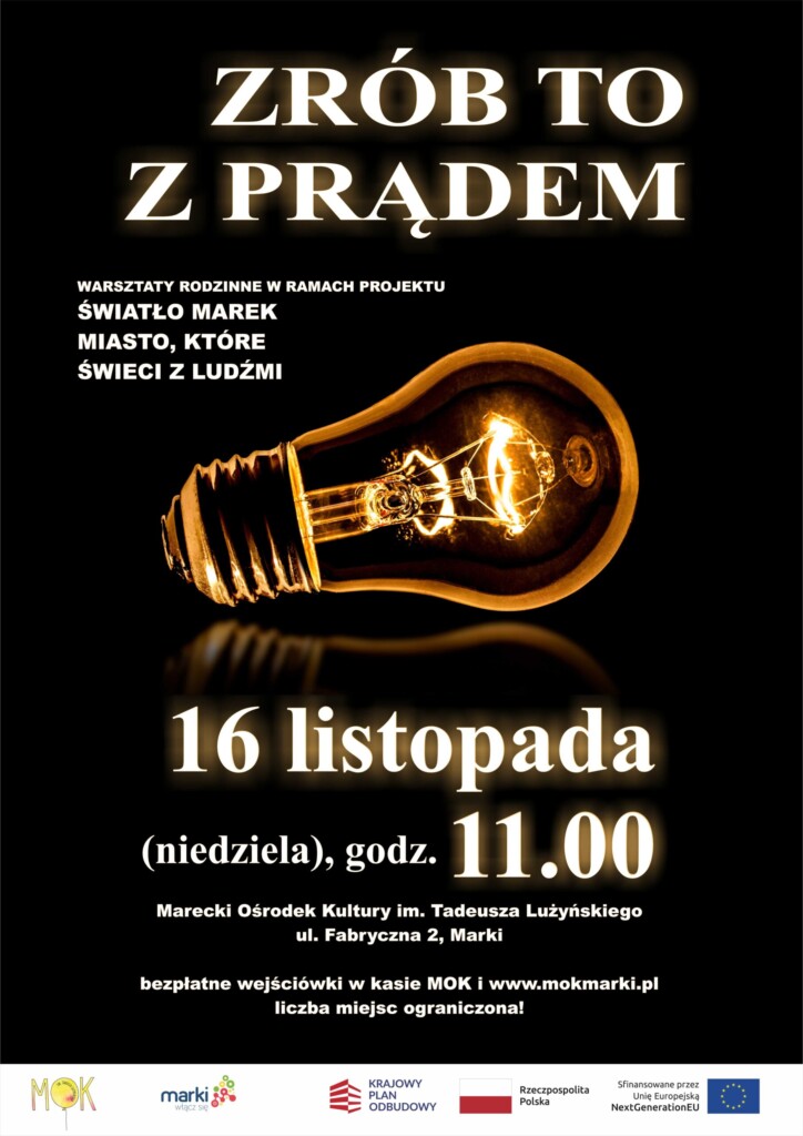 ZRÓB TO Z PRĄDEM plakat