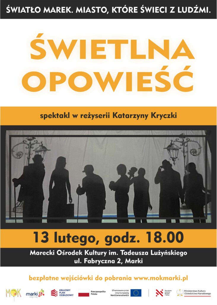 ŚWIETLNA OPOWIEŚĆ plakat A