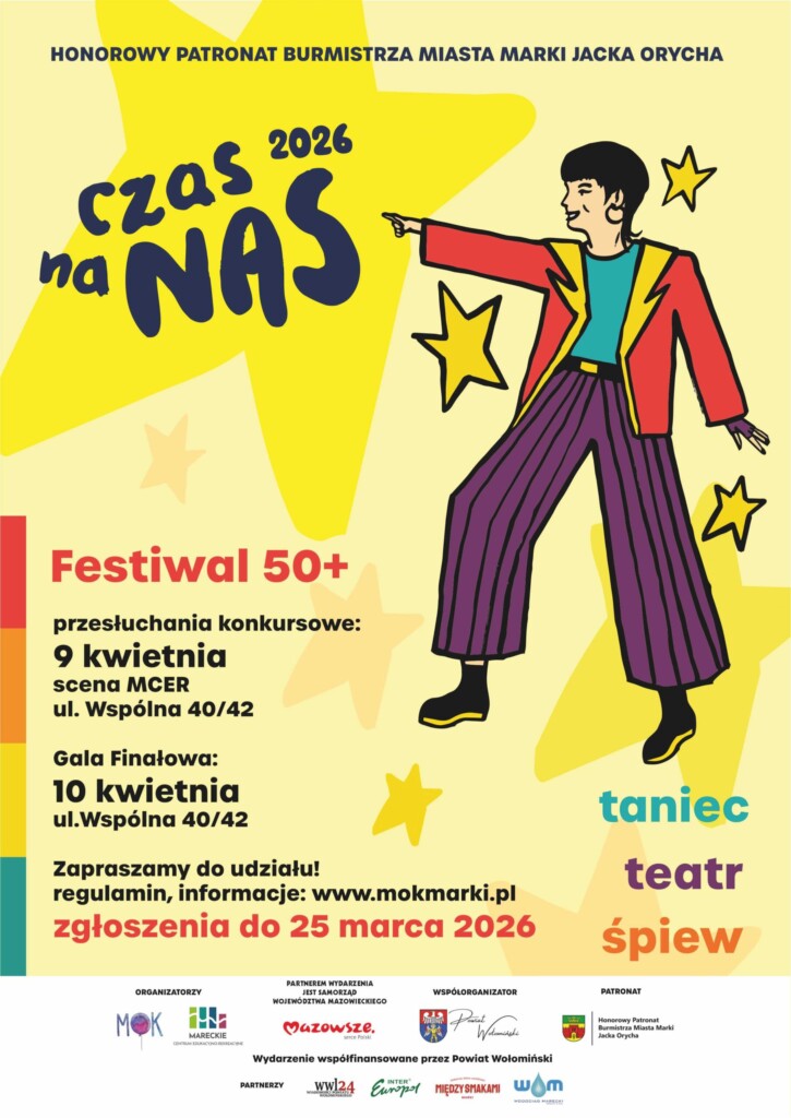 CZAS NA NAS plakat festiwalu