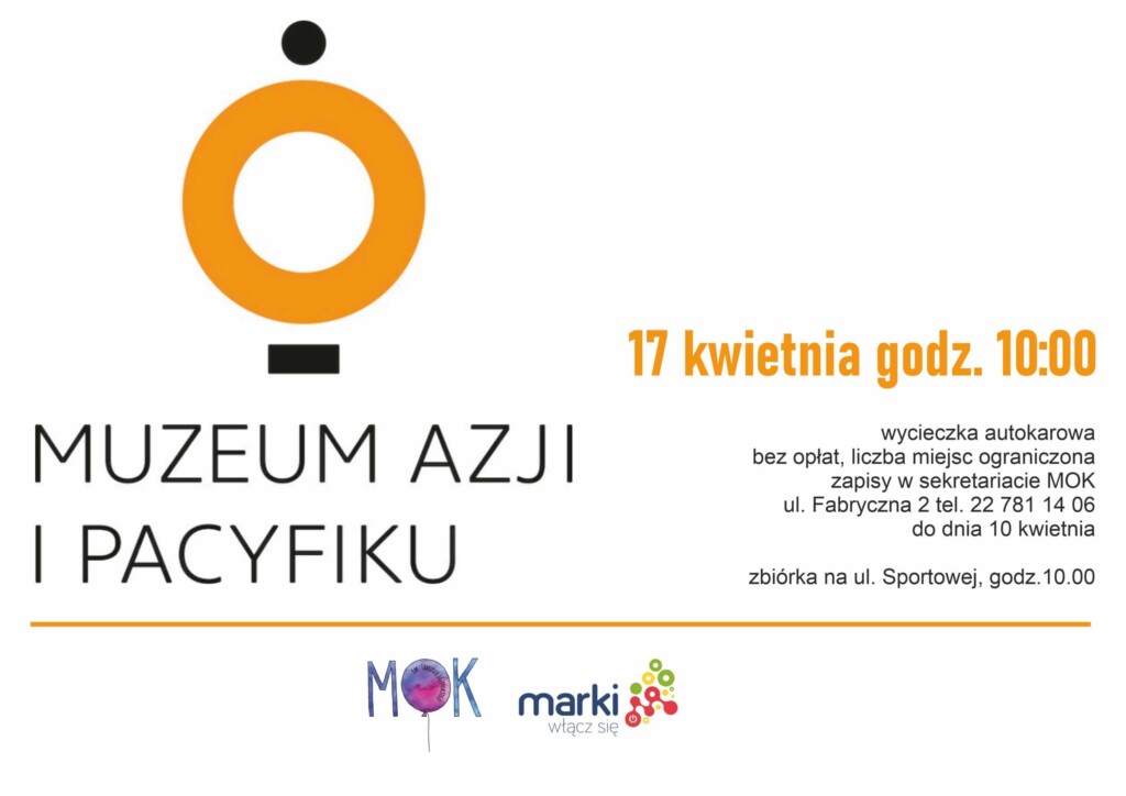 MUZEUM AZJI I PACYFIKU plakat