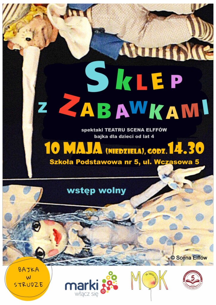SKLEP Z ZABAWKAMI plakat